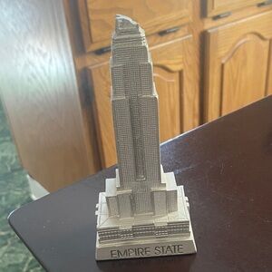 Empire State Building Metallic Sculpture